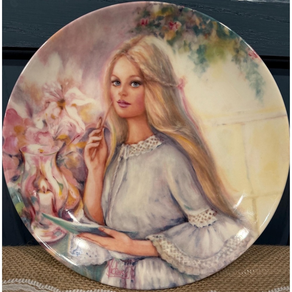 Vintage "The Love Letter" Plate Wedgewood Of Etruria And Barlaston Decorative... - Picture 3 of 8
